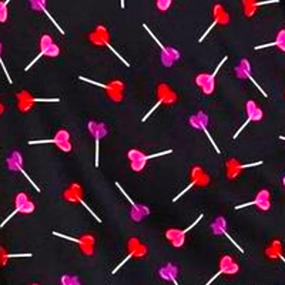 ❤️NWT VINTAGE TORRID VALENTINES DAY BUNDLE: HEART CHEMISE, SCRUNCHIE & BLINDFOLD - Picture 4 of 13